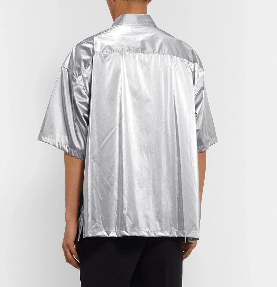 Ambush Design AMBUSH Oversized Metallic Coated-Shell Shirt Size US M / EU 48-50 / 2 - 5 Thumbnail
