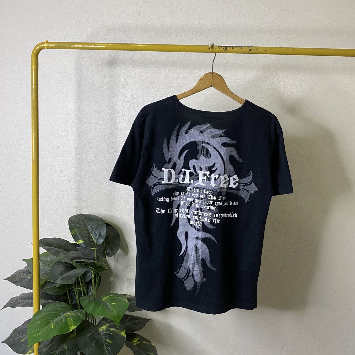 If Six Was Nine DJ Free Seditionaries Poem Cyber Gothic Punk Grunge LGB Tee Size US L / EU 52-54 / 3 - 1 Thumbnail