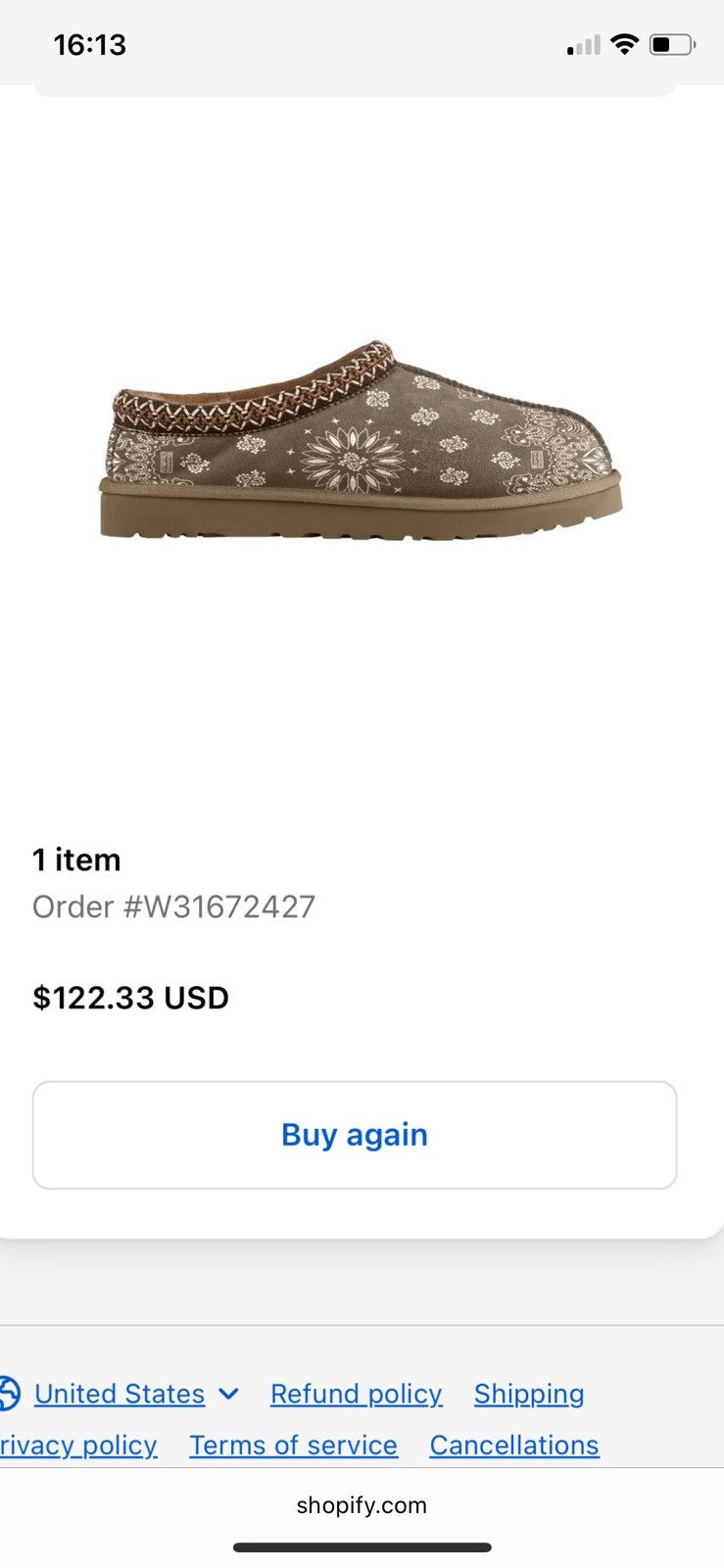 Bravest Studios Authentic Bravest Studios Paisley Slippers size 8 Size US 8 / EU 41 - 10 Thumbnail