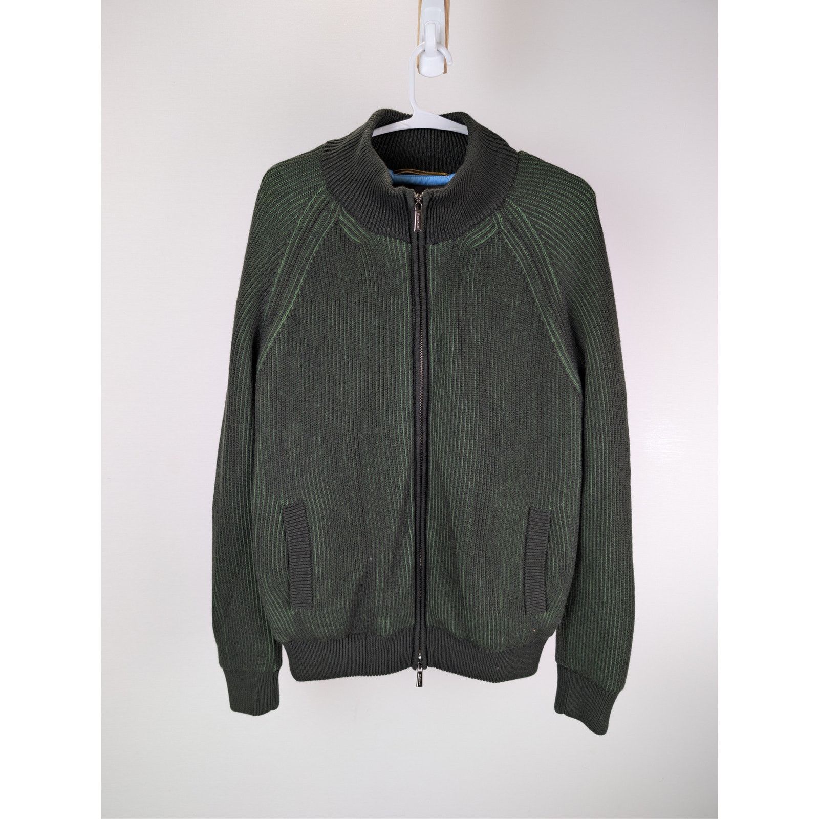 MooRER o1rshd1 CC20 Moorer Pelmo cardigan Sweater in green Size US M / EU 48-50 / 2 - 1 Thumbnail