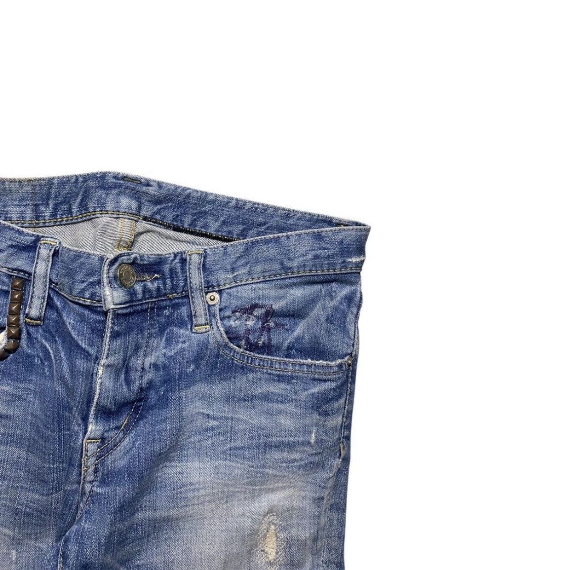 Hysteric Glamour hysteric glamour light washed jeans Size 28" / US 6 / IT 42 - 4 Thumbnail