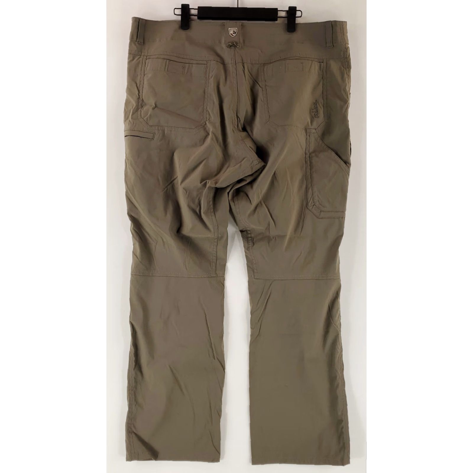 Vintage Kuhl Pants Renegade Brown Gray Mens 40x30 Actual 38x30 Size US 40 / EU 56 - 2 Thumbnail
