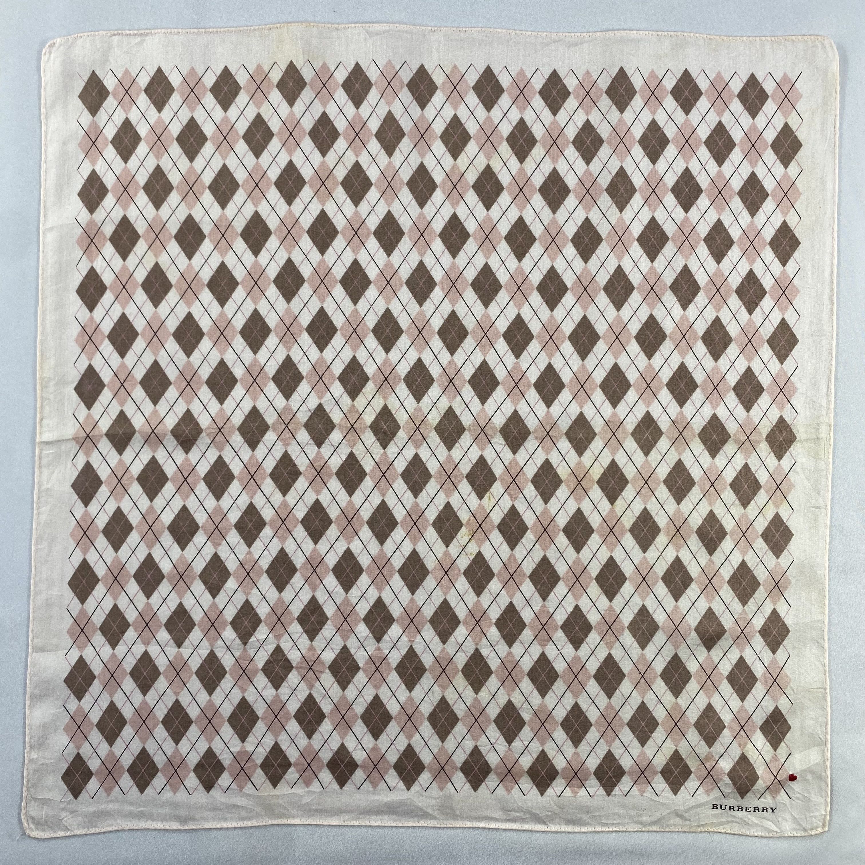 Burberry × Vintage Burberry Handkerchief / Neckerchief / Bandana-P1795 Size ONE SIZE - 1 Thumbnail