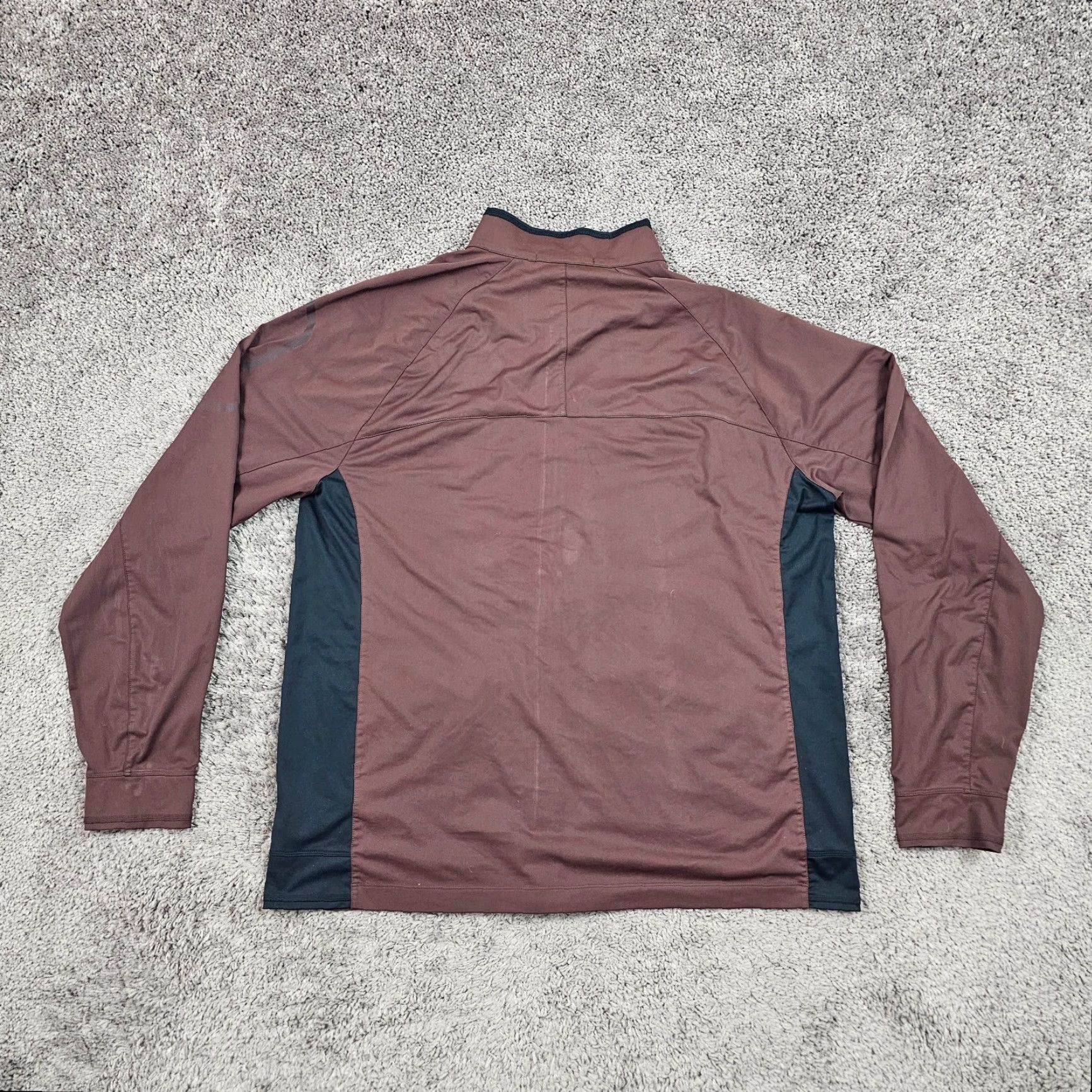 Nike Nike Tiger Woods Jacket Mens XL Brown Full Zip Pockets Breathable Platinum Size US XL / EU 56 / 4 - 6 Thumbnail