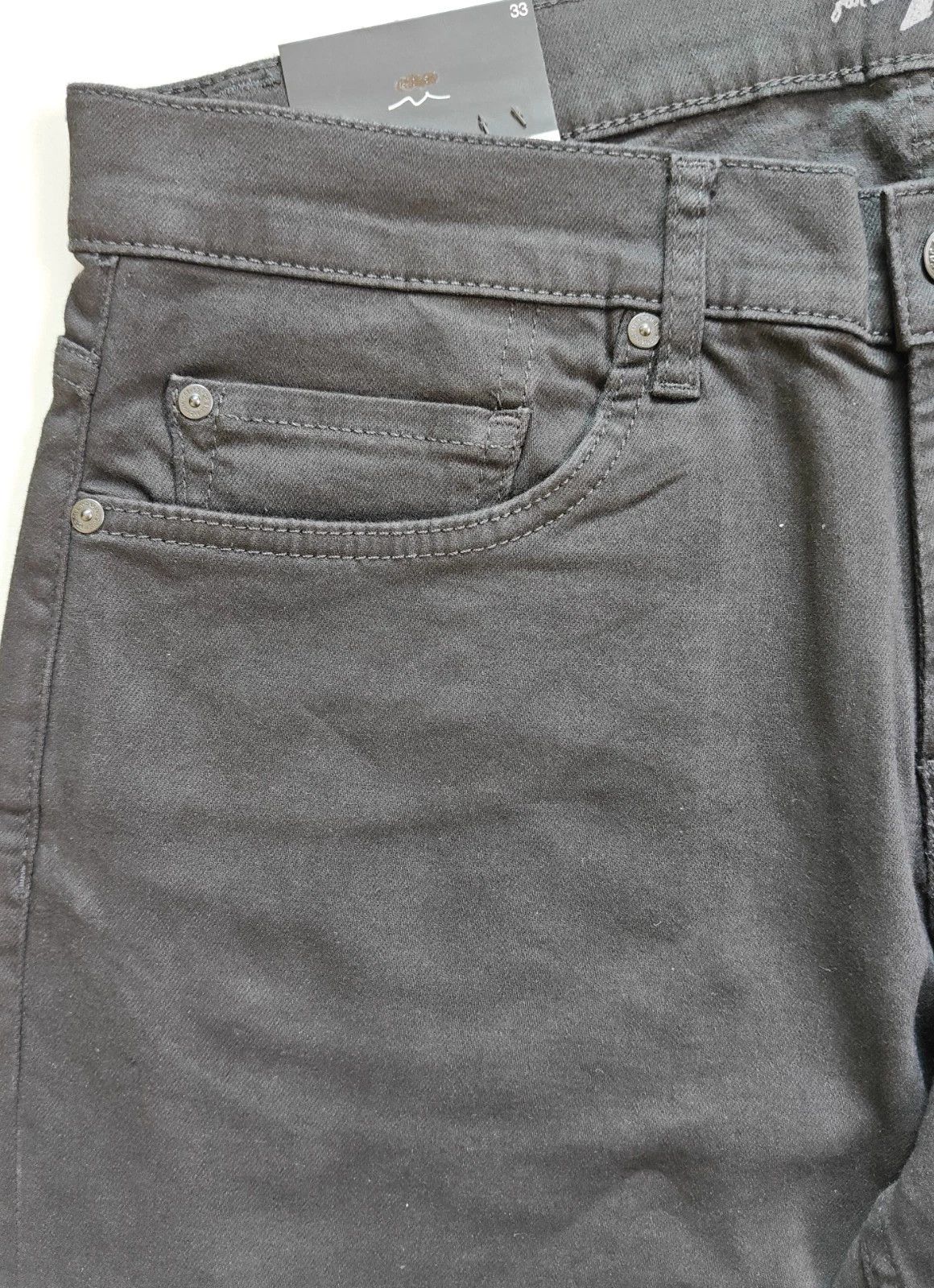 7 For All Mankind 7 For All ManKind Austyn Black Onyx Jeans T / 6038 Size US 33 - 4 Thumbnail