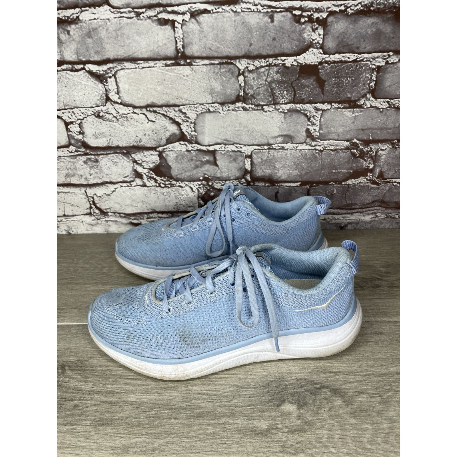 Hoka Hoka One One Hupana Flow Blue Fabric Running Shoes Sneakers Size US 8 / IT 38 - 21 Thumbnail