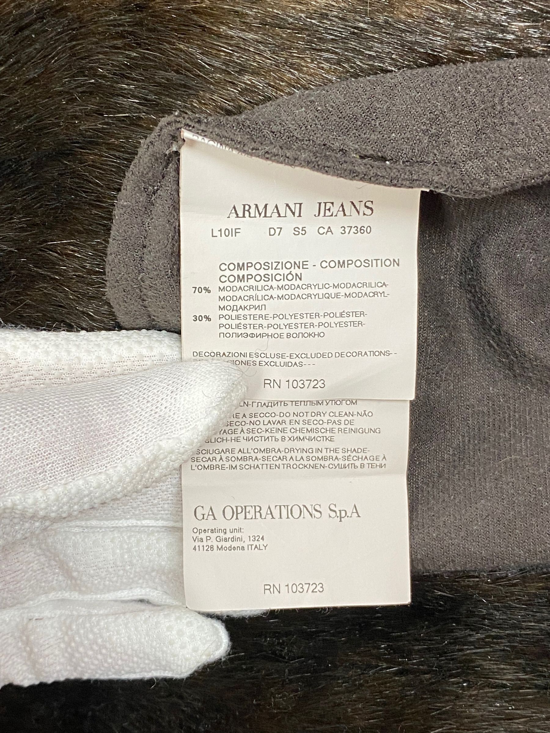 Armani Armani Reversible Faux Fur Coat size US 4 Size S / US 4 / IT 40 - 14 Thumbnail