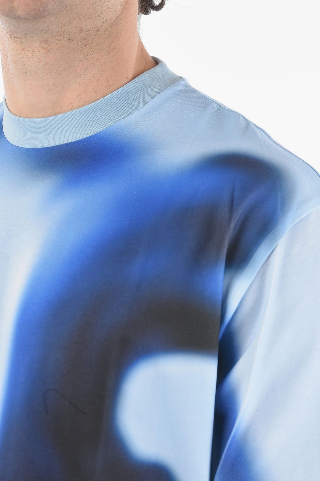 og1mm0823 Crewneck T-Shirt in Blue