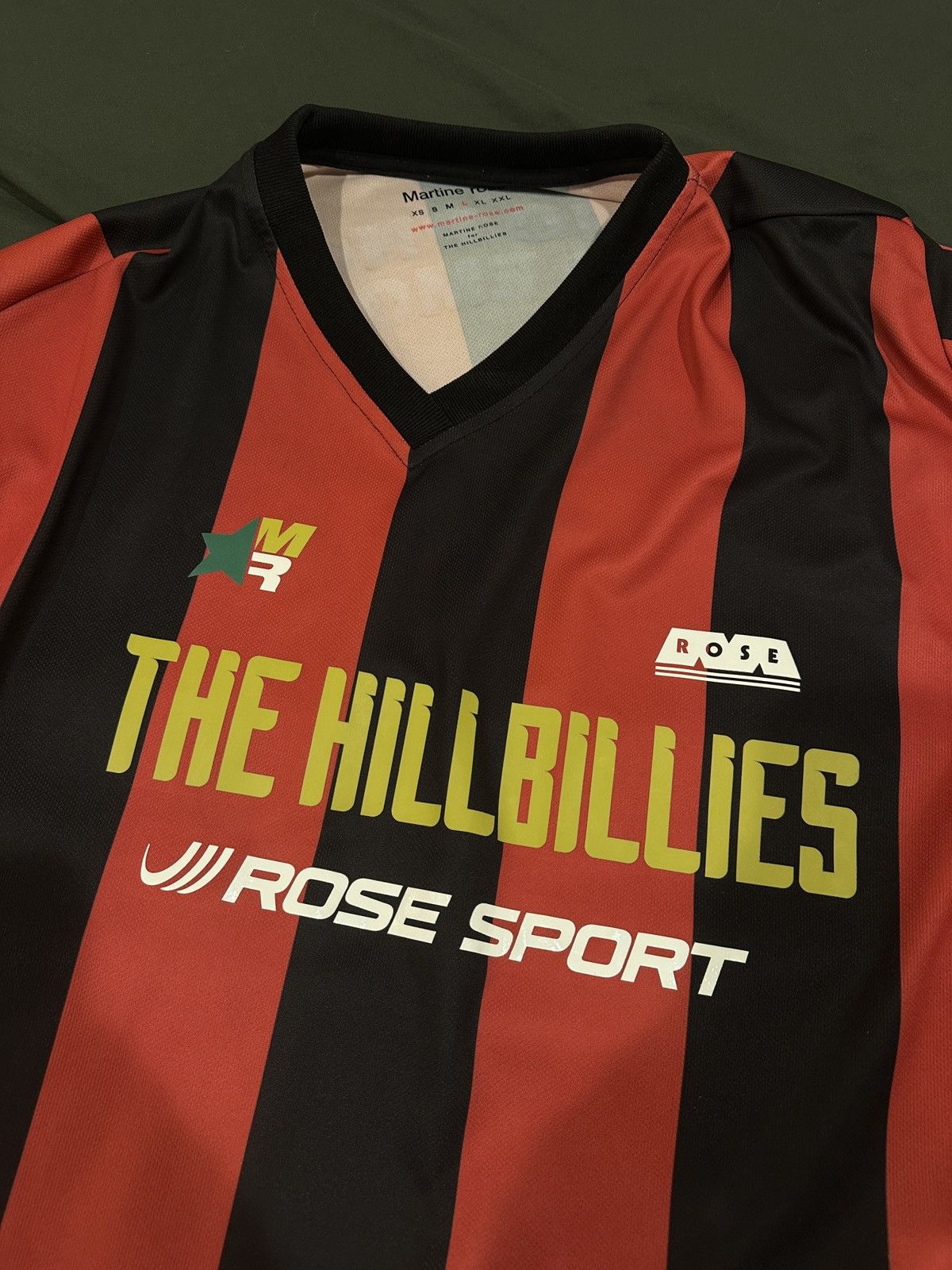 Kendrick Lamar × Martine Rose MARTINE ROSE X HILLBILLIES JERSEY Size US L / EU 52-54 / 3 - 3 Thumbnail
