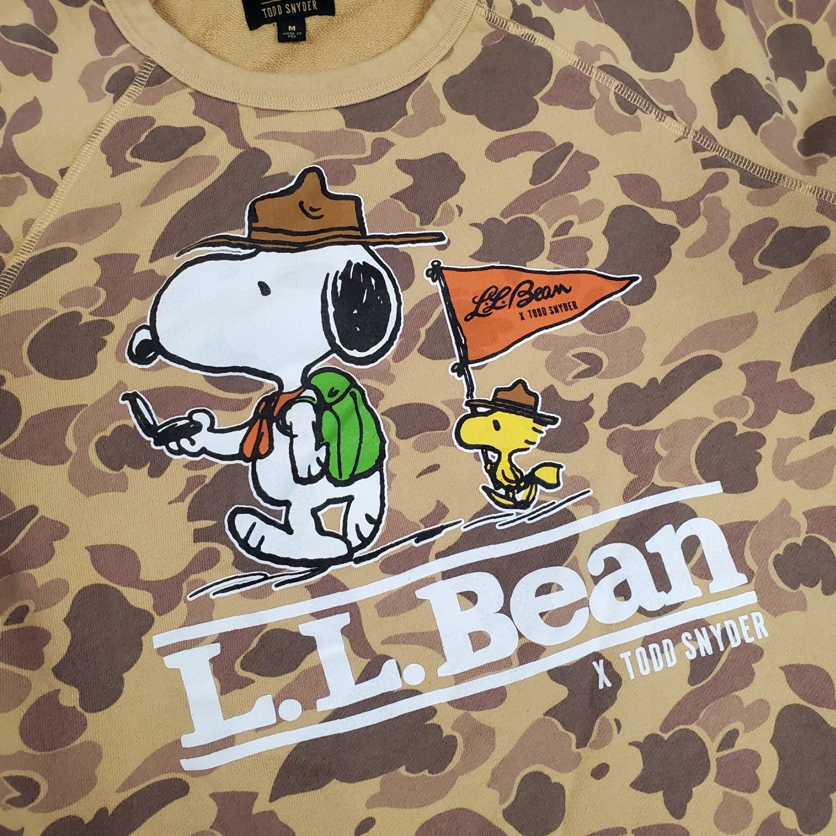 Todd Snyder **Todd Snyder LL Bean Mens Medium Brown Camo Pullover Sweatshirt** User: **Todd Snyder LL Bean Mens Medium Brown Camo Sweatshirt Pullover** Size US M / EU 48-50 / 2 - 2 Thumbnail