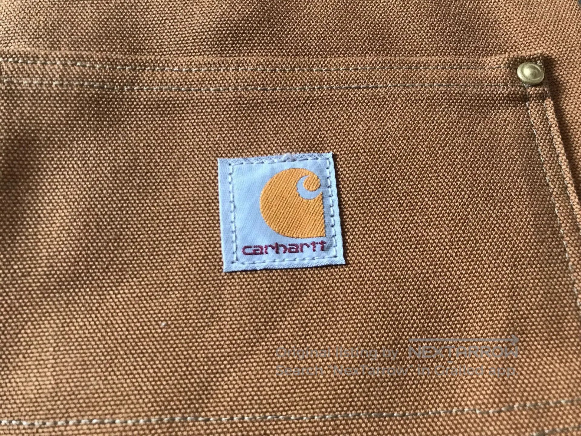 Carhartt Carhartt B01 BRN Canvas Double Knee Pants. Size US 32 / EU 48 - 6 Thumbnail