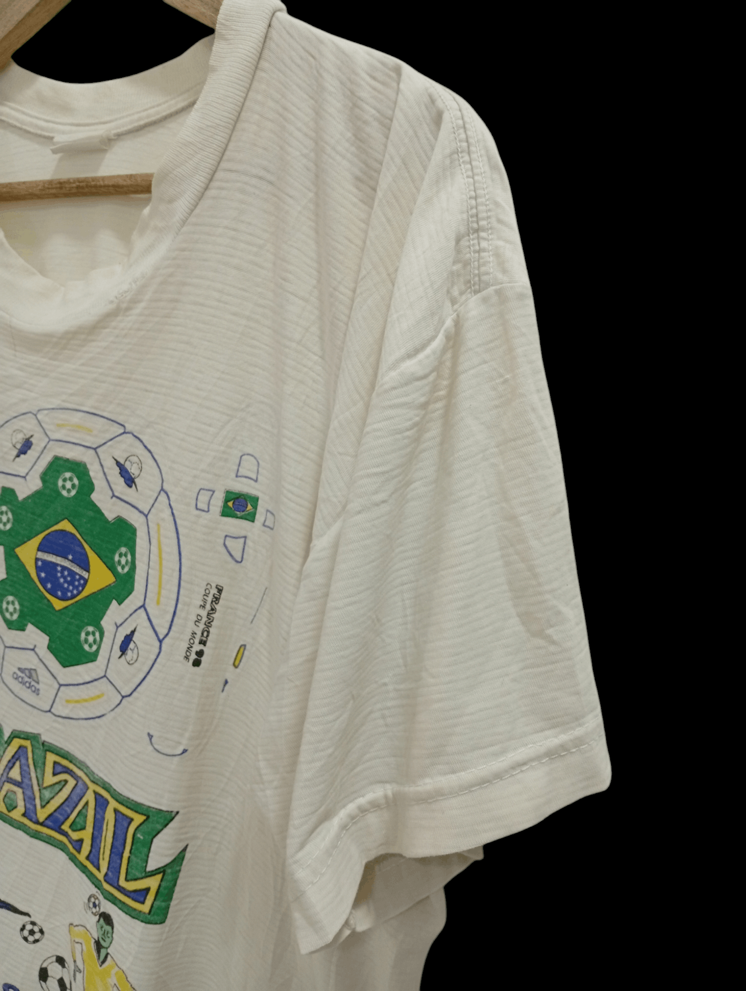 Vintage 🔥🔥Vintage France 98 Coupe Du Monde T-Shirt Size US L / EU 52-54 / 3 - 11 Thumbnail