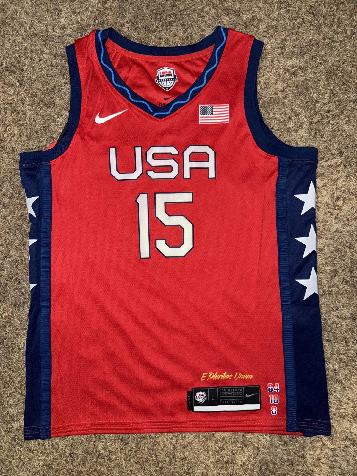 Nike Nike Women’s Brittney Griner Tokyo Olympics Team USA Basketball Jersey Size L / US 10 / IT 46 - 1 Thumbnail