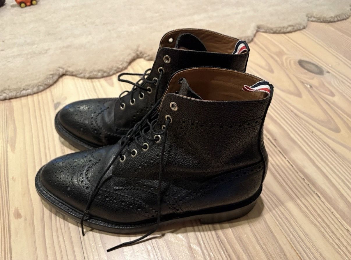 Thom Browne Wing Tip Boots Size US 10 / EU 43 - 2 Thumbnail