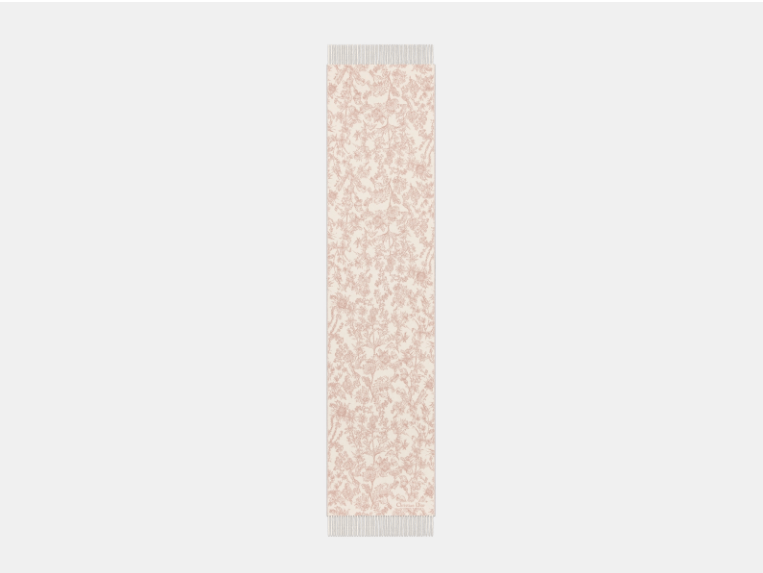 Dior o1w1db11125 51CAR2 Size : OS / Scarf in Beige/White Size ONE SIZE - 3 Thumbnail