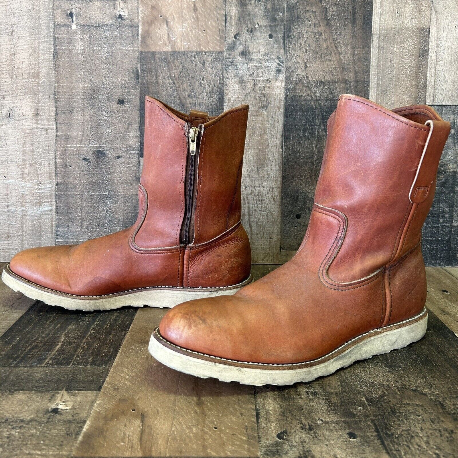 Red Wing Red Wing 866 Irish Setter Side Zip Work Boots Mens 12 A 