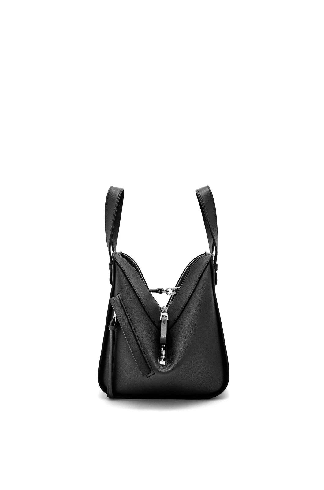 Loewe LOEWE Hammock Compact Black Leather Handbag Authentic Size ONE SIZE - 3 Thumbnail