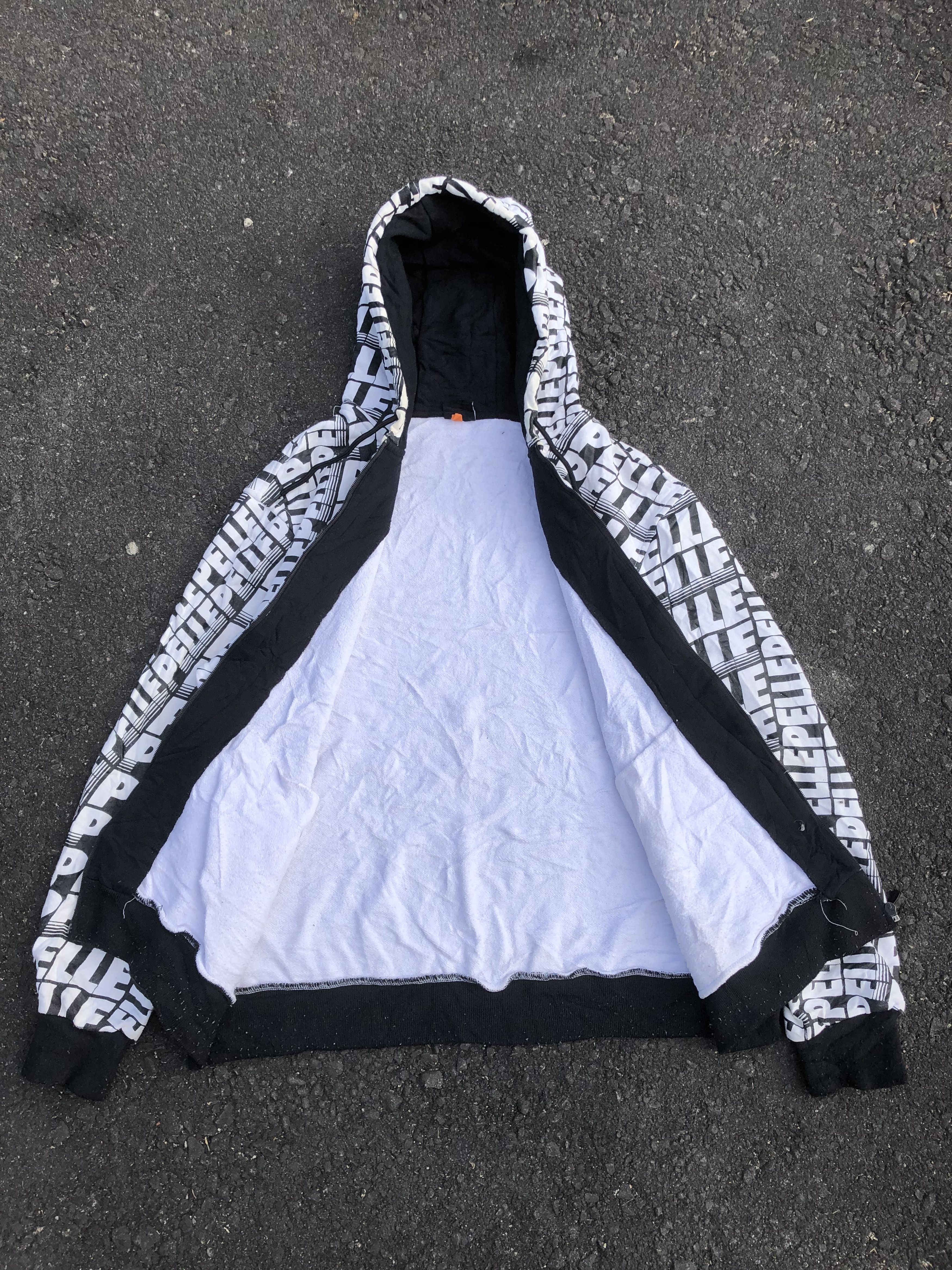Pelle Pelle Vintage Y2K Pelle Pelle Monogram Zipper Hoodies Size US XL / EU 56 / 4 - 3 Thumbnail