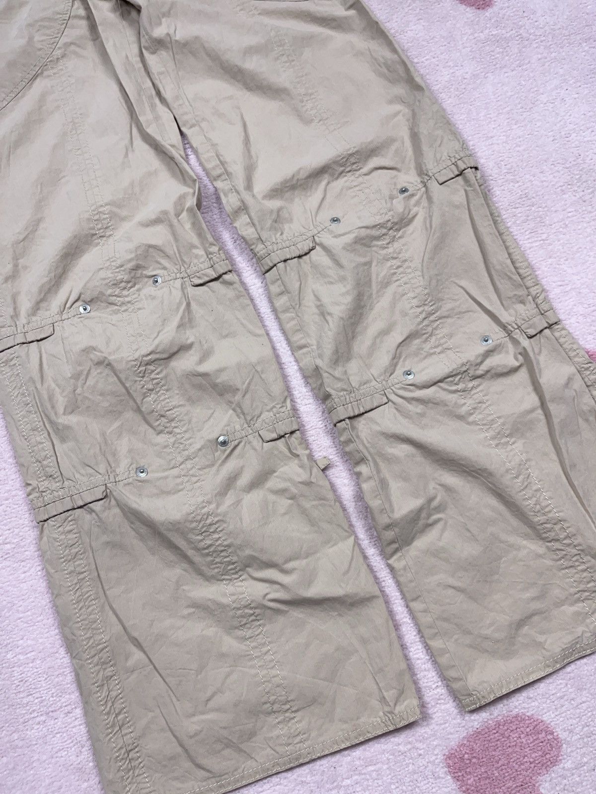 Japanese Brand ➕ vintage parachute baggy bondage designer pants Size US 28 / EU 44 - 5 Thumbnail