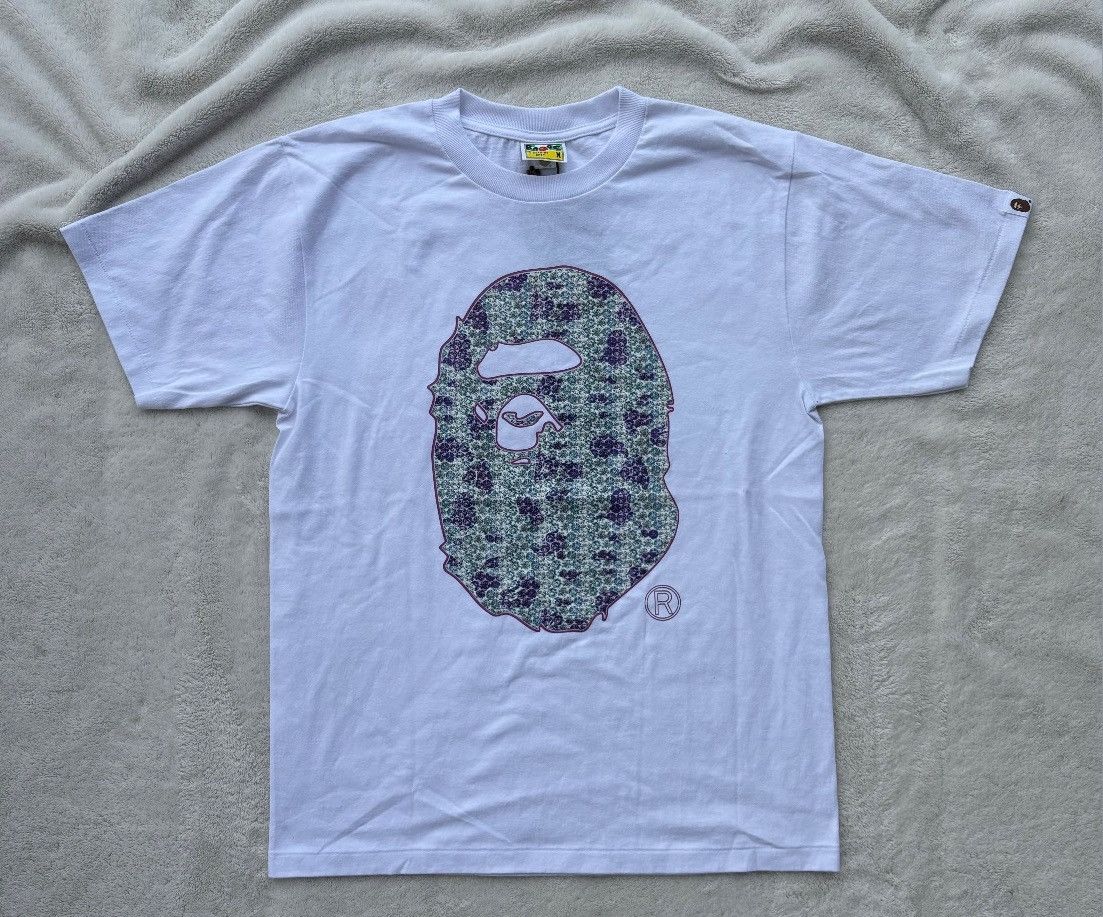 Bape Bape White Diamond Logo Ape Head Tee Size US M / EU 48-50 / 2 - 1 Preview