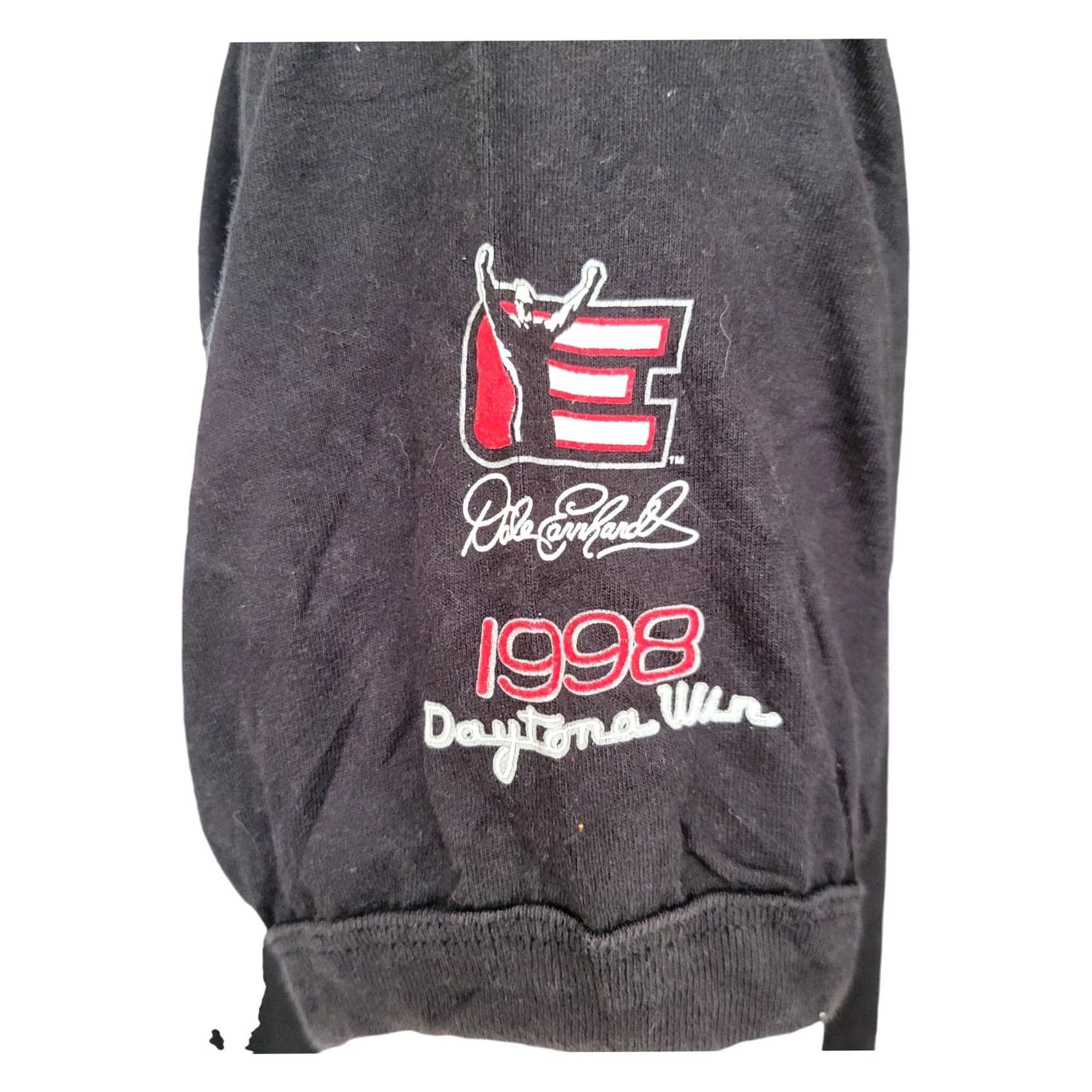Vintage Dale Earnhardt 1998 Daytona Win T-Shirt Men’s Large L Winner’s Circle NASCAR Racing Black 100% Cotton Short Sleeve Crew Neck Graphic Print Vintage Yes Size US L / EU 52-54 / 3 - 4 Thumbnail