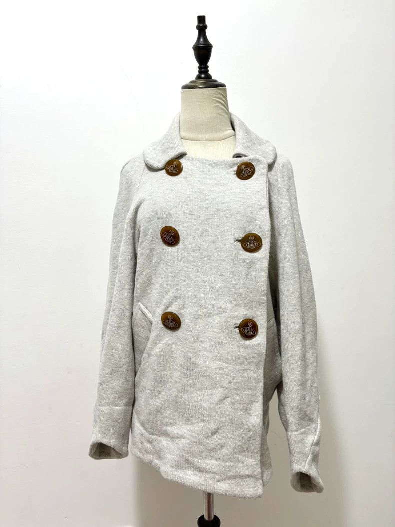 Vivienne Westwood Vivienne Westwood A brown double-row Saturn buckle jacket Size M / US 6-8 / IT 42-44 - 2 Thumbnail