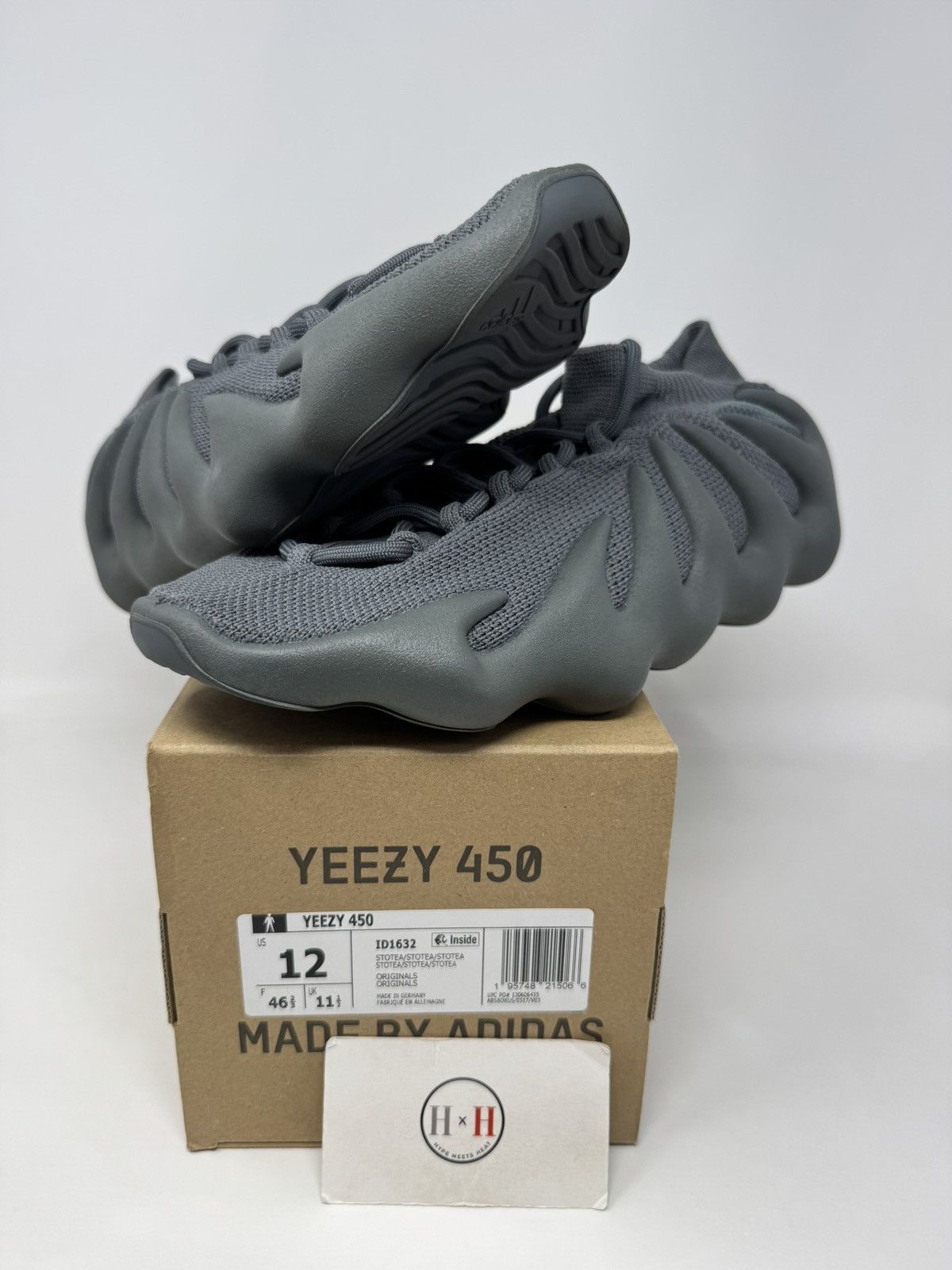 Yeezy 450 Adidas Yeezy Us Shop Grey Mens Adidas Yeezy 450 Lace Up