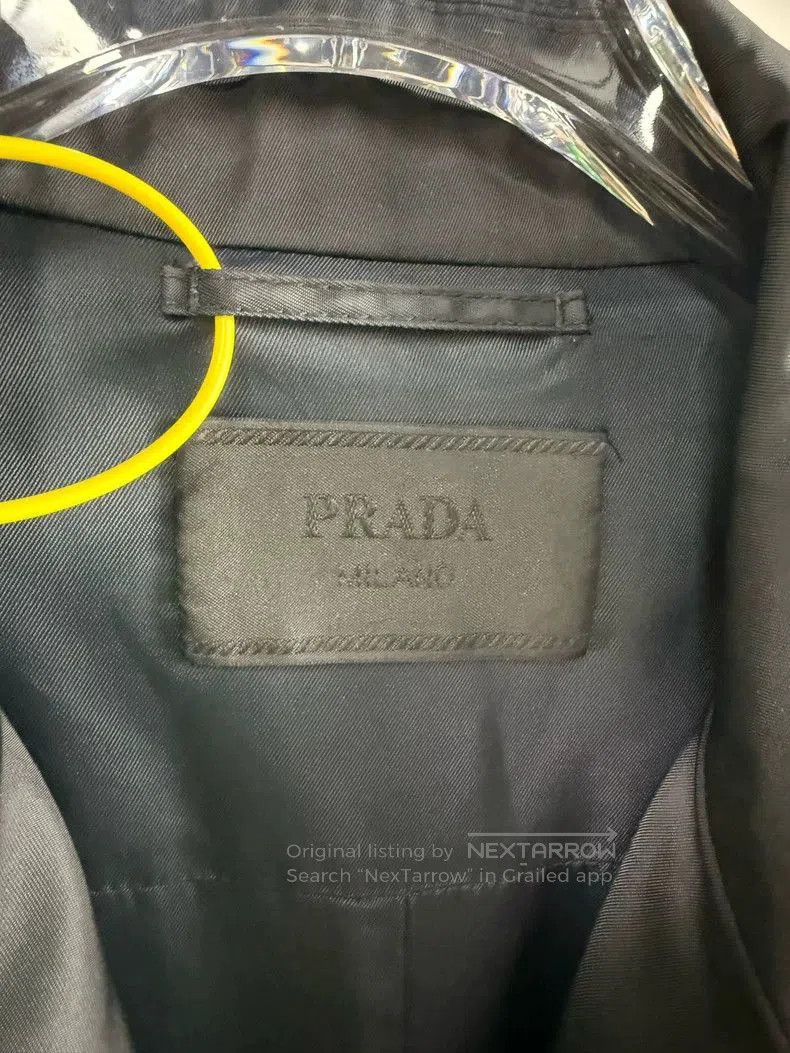Prada Prada Long Belted Trench Coat. Size US L / EU 52-54 / 3 - 7 Thumbnail