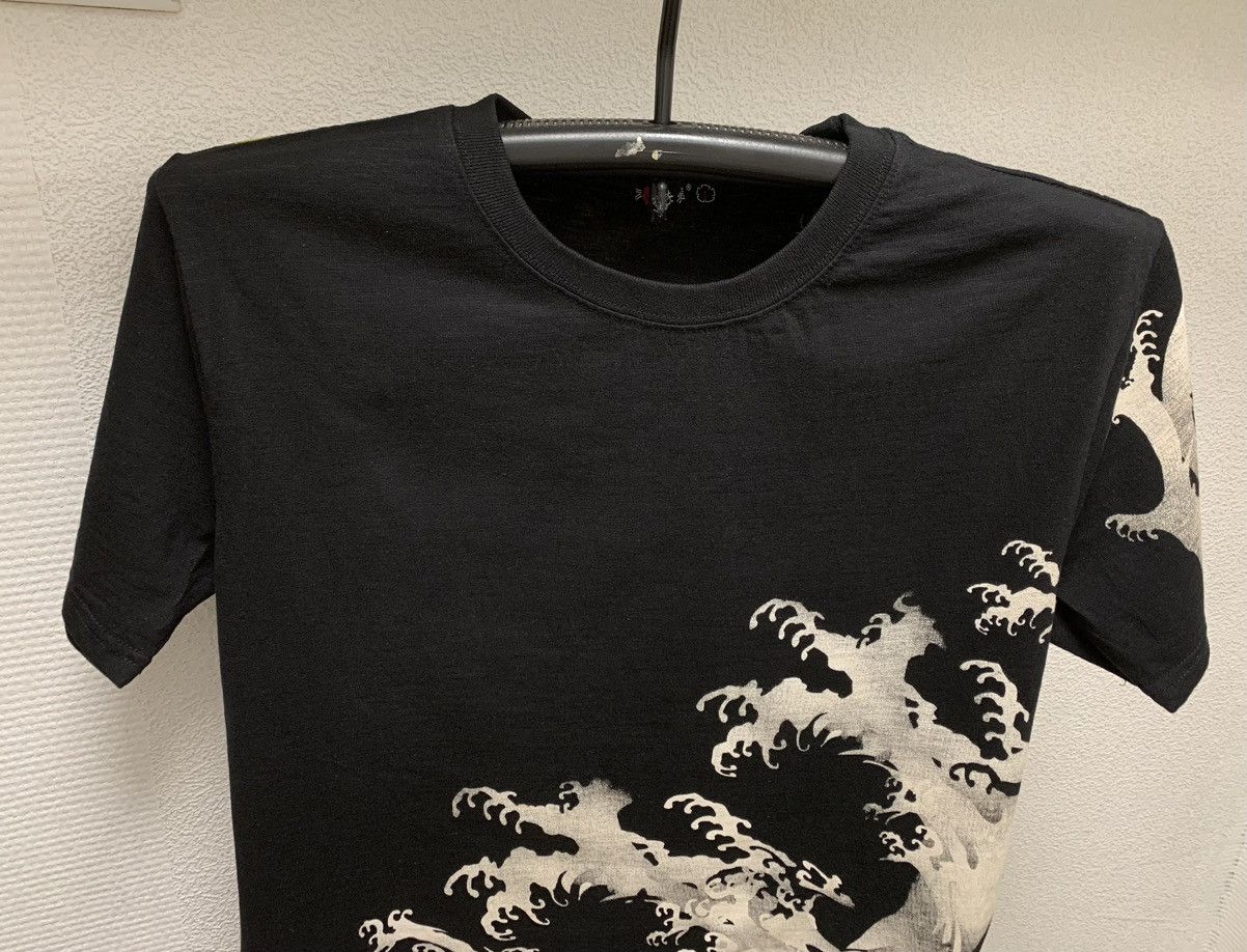 Japanese Brand Sukajan Japanese brand Japan fullprint black t-shirt L sz Size US L / EU 52-54 / 3 - 3 Thumbnail