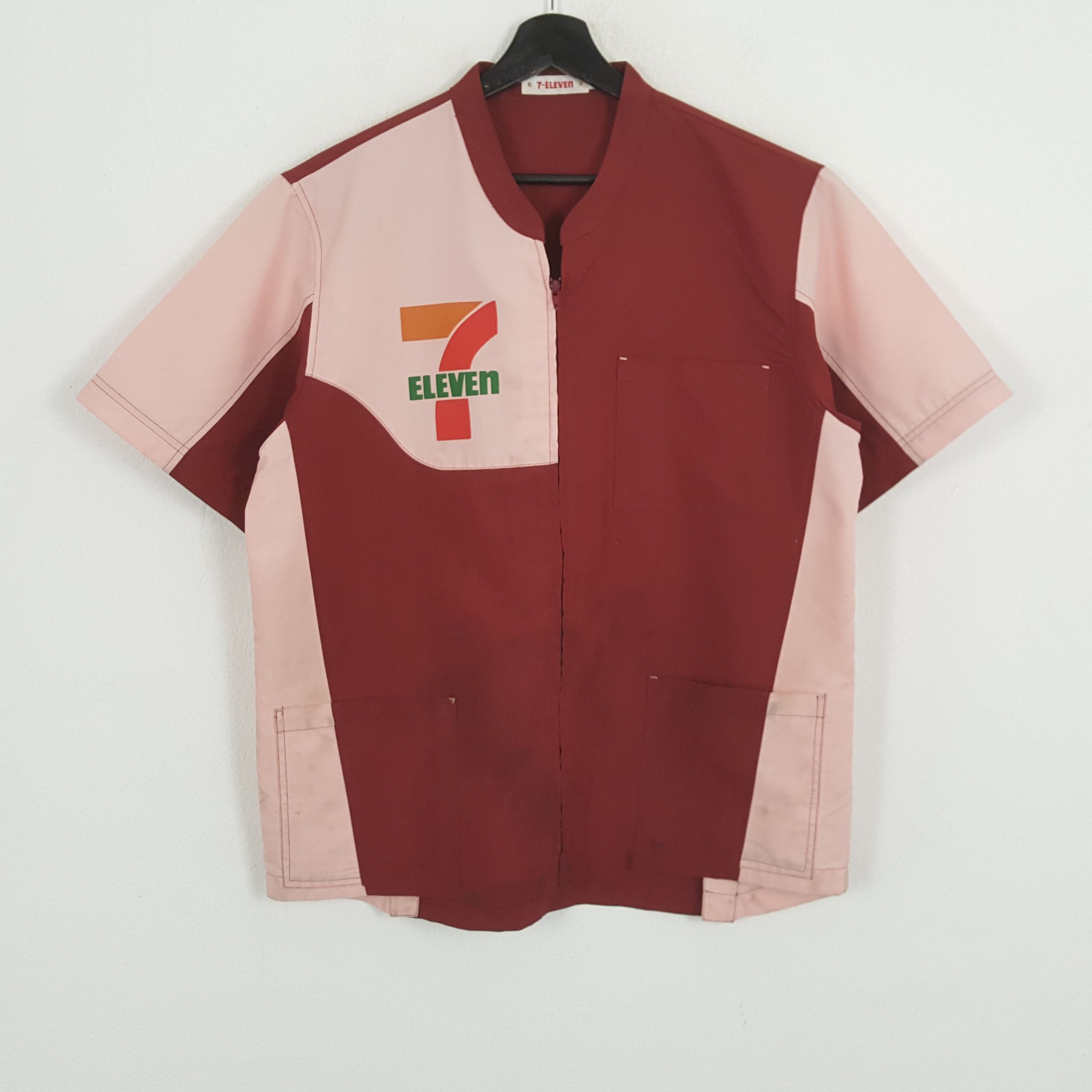 Japanese Brand × Vintage 7 ELEVEn Japanese Workers Uniform Jacket Size US L / EU 52-54 / 3 - 1 Thumbnail