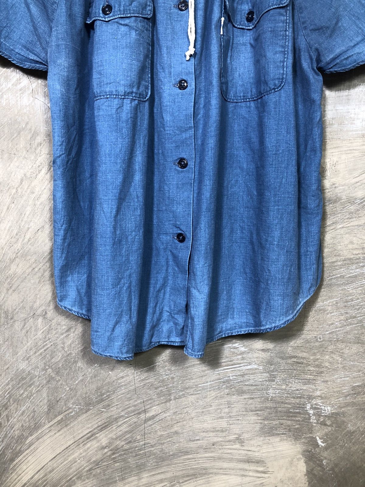 Orslow Orslow Button Up Women Blue Shirt Size S / US 4 / IT 40 - 3 Thumbnail
