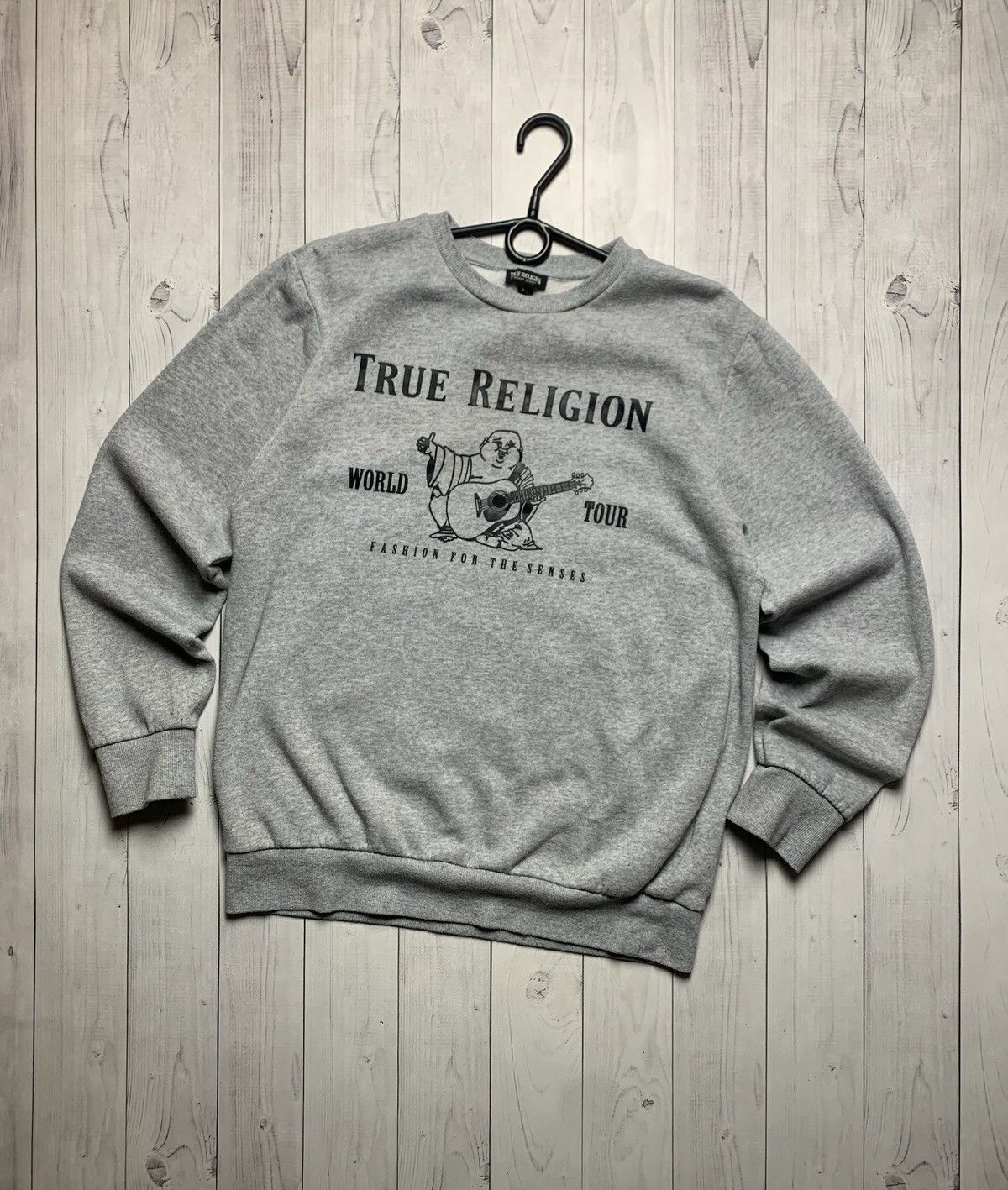 True Religion × Vintage Vintage True religion sweatshirt size M big logo Size US M / EU 48-50 / 2 - 1 Thumbnail