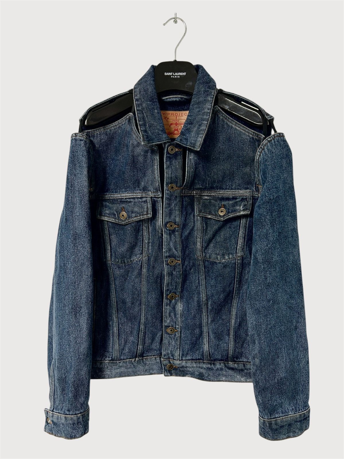 Y/Project SS2022 Peep Show Denim Jacket Size US XS / EU 42 / 0 - 1 Thumbnail