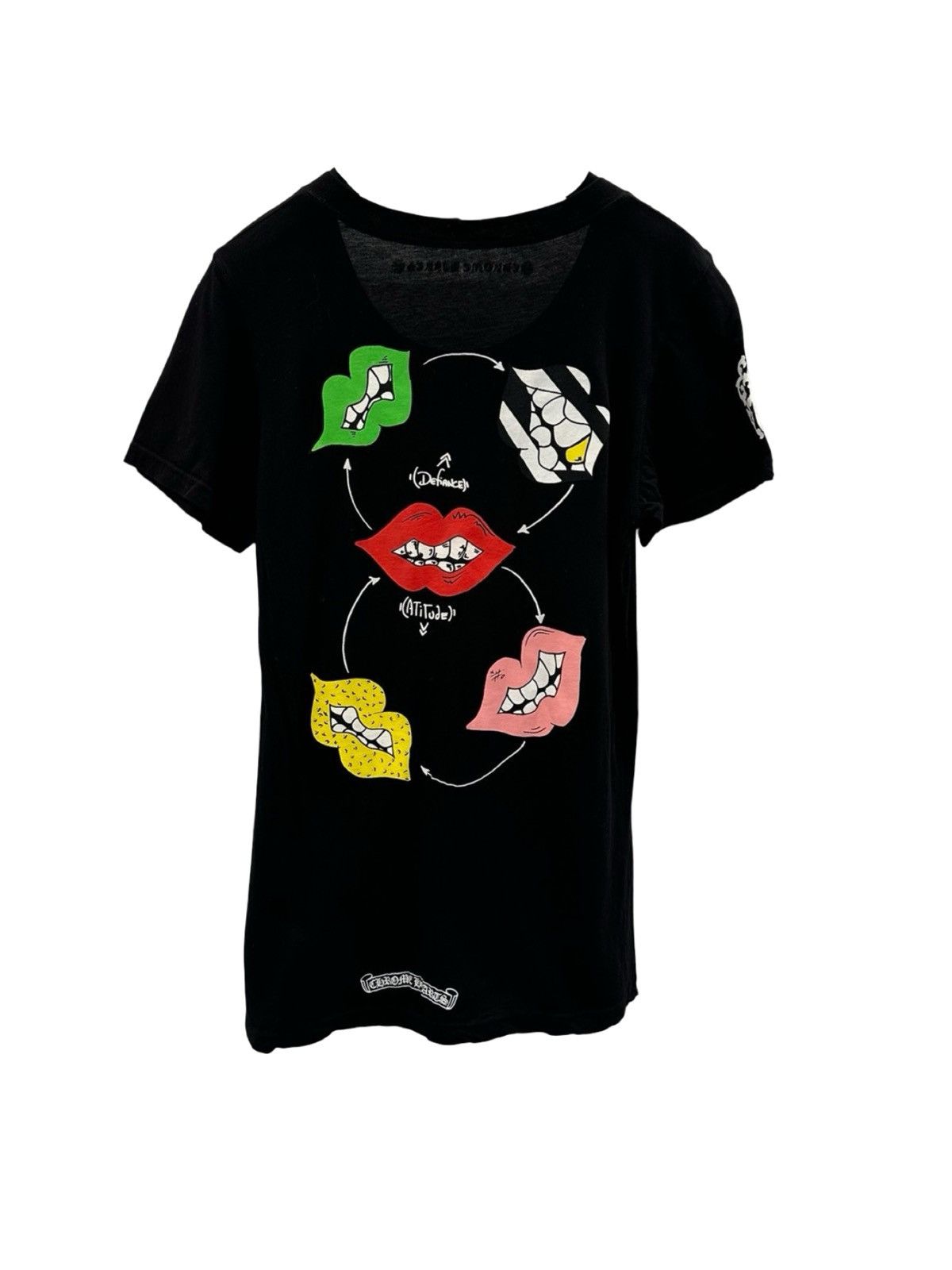 Chrome Hearts × Matty Boy Defiance atitude lips tee Size US XS / EU 42 / 0 - 1 Thumbnail