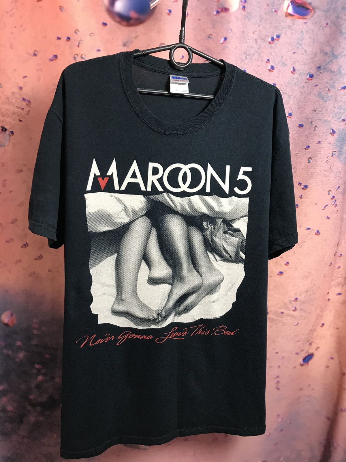 Band Tees × Vintage Vintage Maroon 5 band rock tee Size US L / EU 52-54 / 3 - 1 Thumbnail