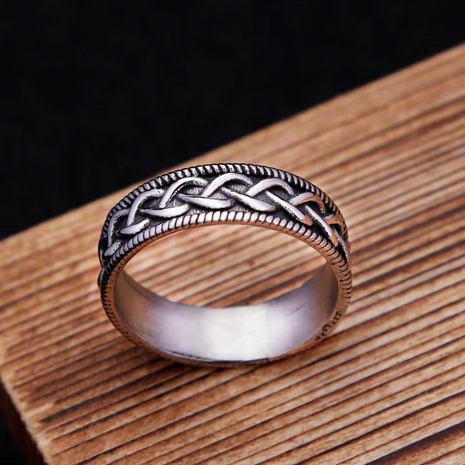 Jewelry Creative Knot Amulet Rings Simple Jewelry Size ONE SIZE - 4 Thumbnail