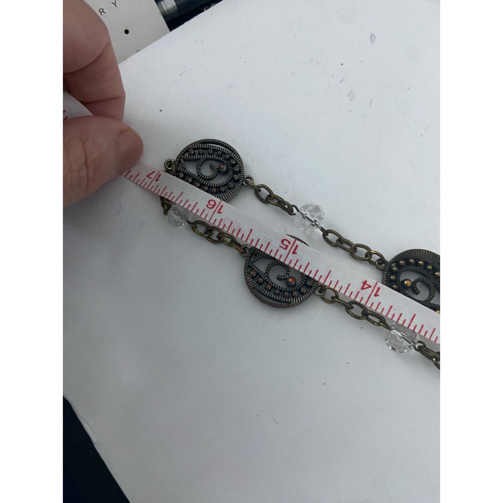 Vintage long necklace Size ONE SIZE - 4 Thumbnail