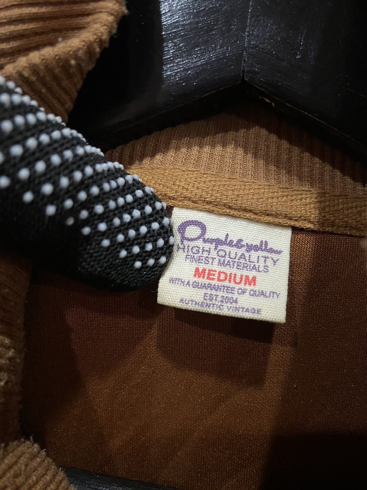 Japanese Brand Purple & Yellow Vintage Tan Bomber Jacket Size US M / EU 48-50 / 2 - 4 Thumbnail