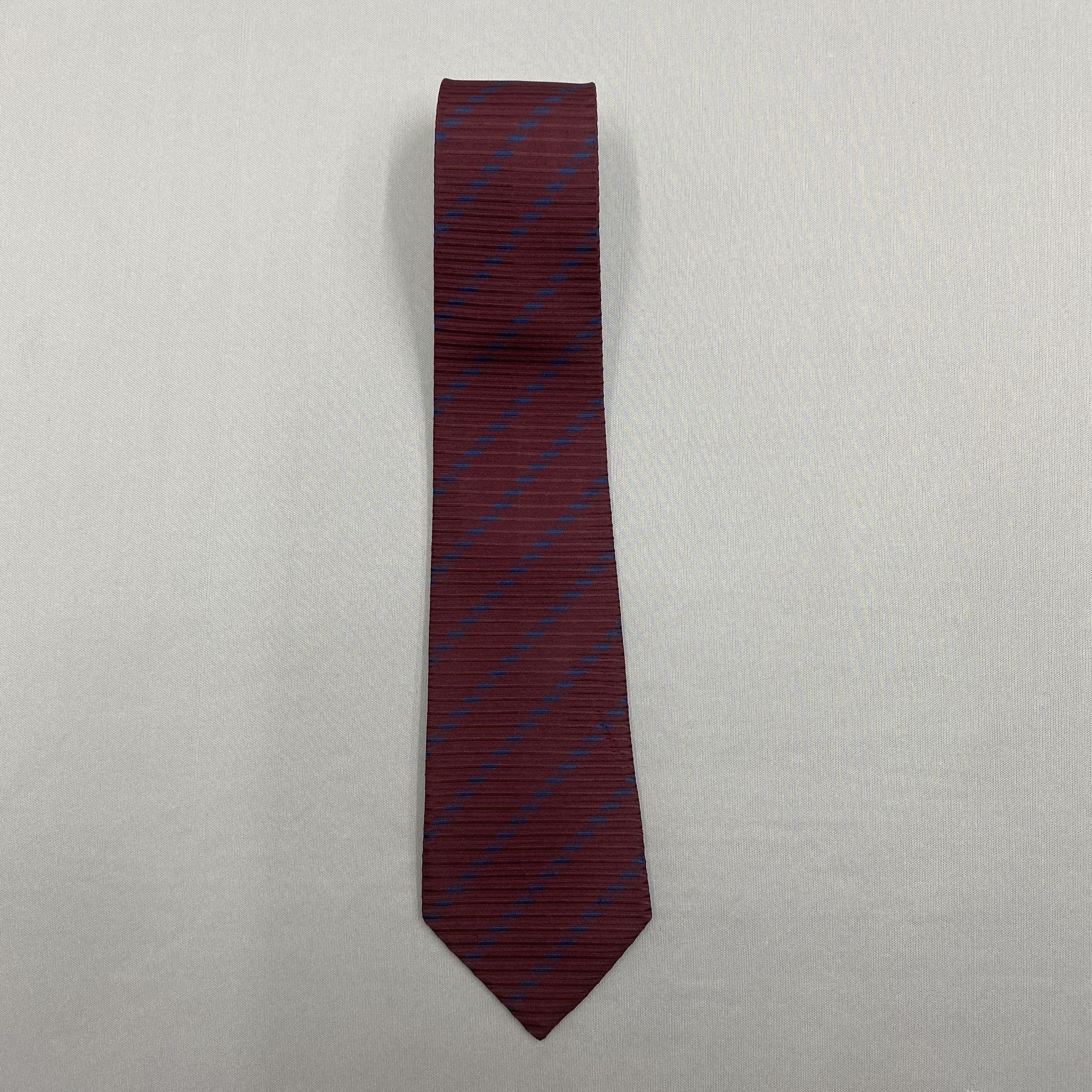 Japanese Brand Vintage Nina Ricci SILK Necktie Cravate Pure Silk Neck Tie Size ONE SIZE - 3 Thumbnail