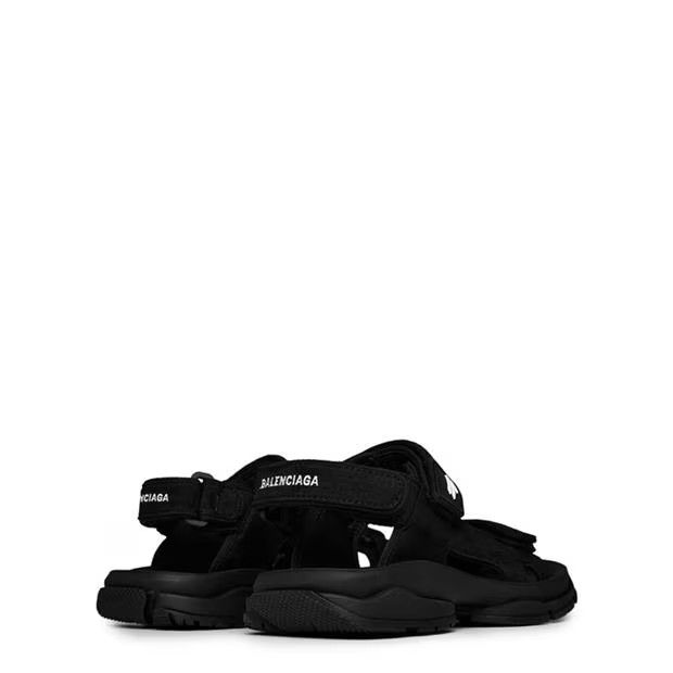 Balenciaga o1g2r1mq0924 Sandals in Black Size US 5 / IT 35 - 4 Thumbnail