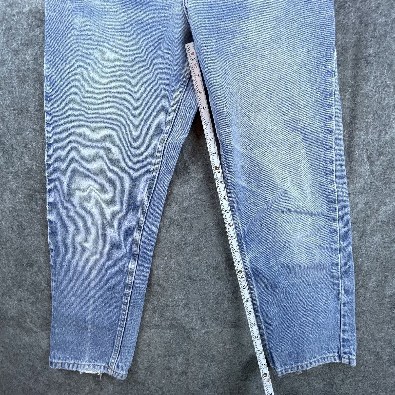 L.L. Bean Vintage L.L.Bean Jeans Womens 6P Denim Straight Taper Ripped Size 26" / US 2 / IT 38 - 9 Thumbnail