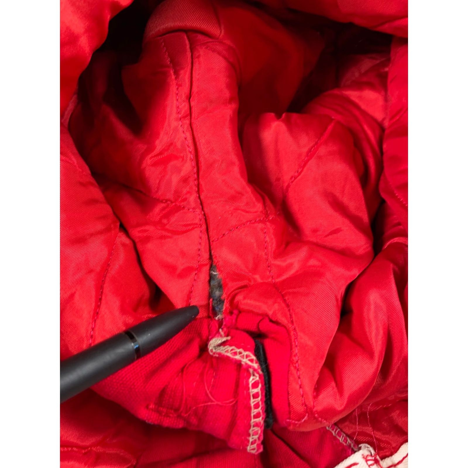 Vintage VINTAGE 70s Canvas Hunting Pants Men’s 32 x 29 Red Quilted Lined Outdoor USA Made Pants Size US 32 / EU 48 - 4 Thumbnail