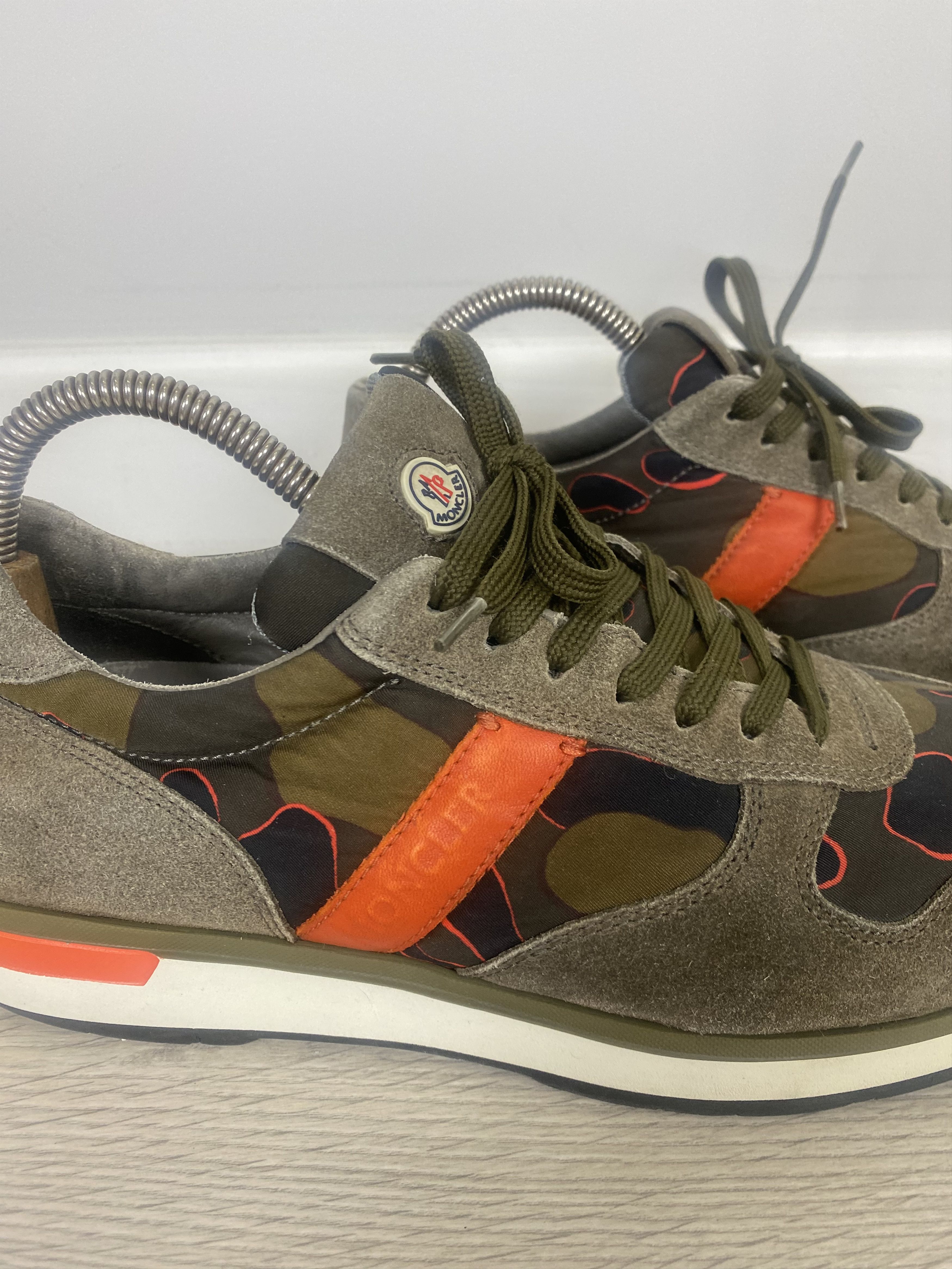 Moncler Moncler Low Top Camo Sneaker Size US 8 / EU 41 - 4 Thumbnail