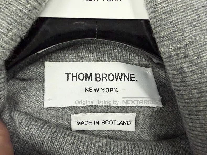 Thom Browne Thom Browne High-Neck Cardigan Size US XL / EU 56 / 4 - 4 Thumbnail