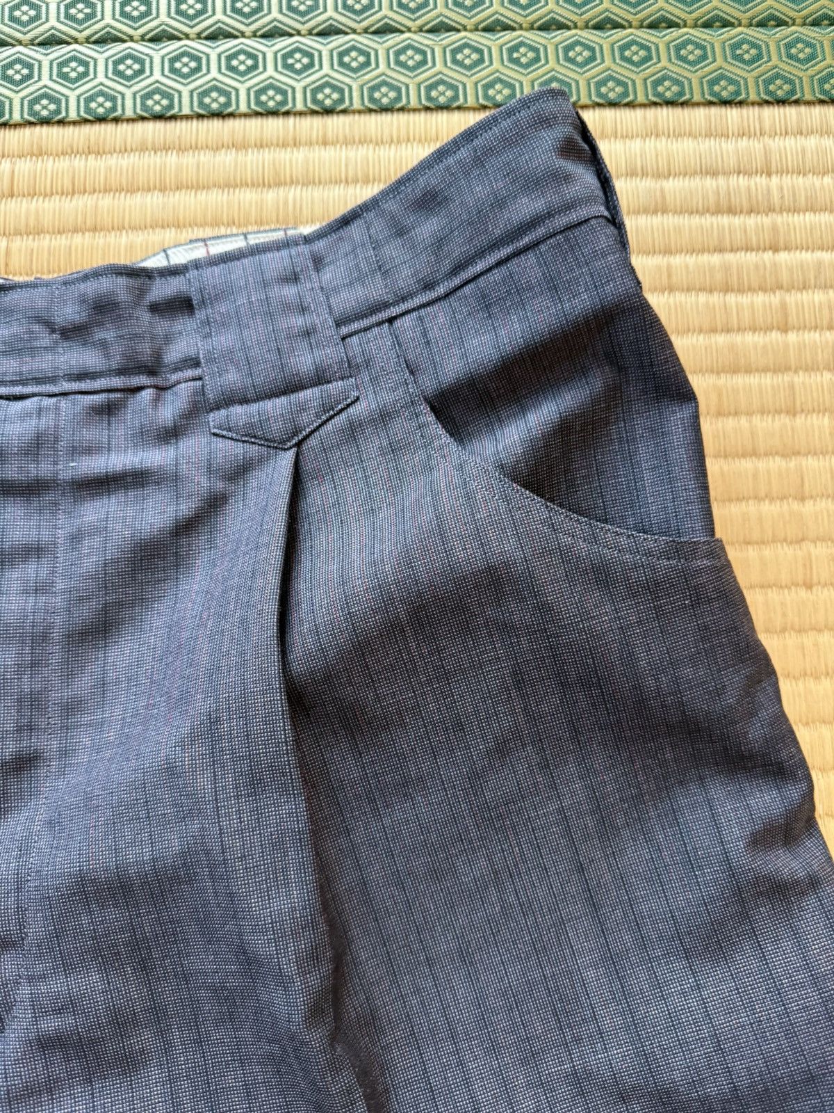 Other Vintage Wool Shorts – NOMURA TEX SPECIAL – Japan Size US 32 / EU 48 - 2 Thumbnail