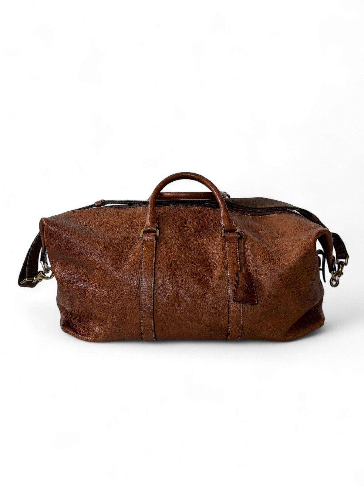 Mulberry Leather Travel Bag