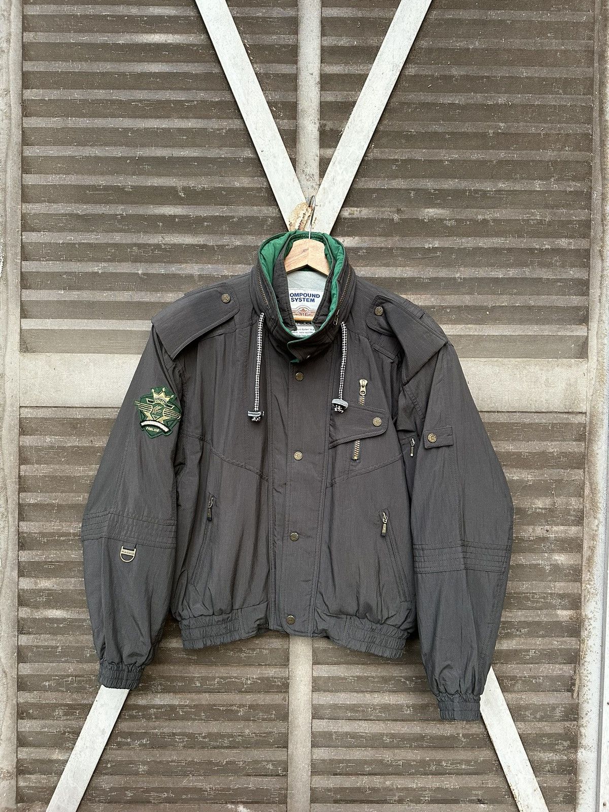 Vintage 🏂VINTAGE FABLICE RARE DESIGN SKI BOMBER JACKET Size US S / EU 44-46 / 1 - 2 Thumbnail