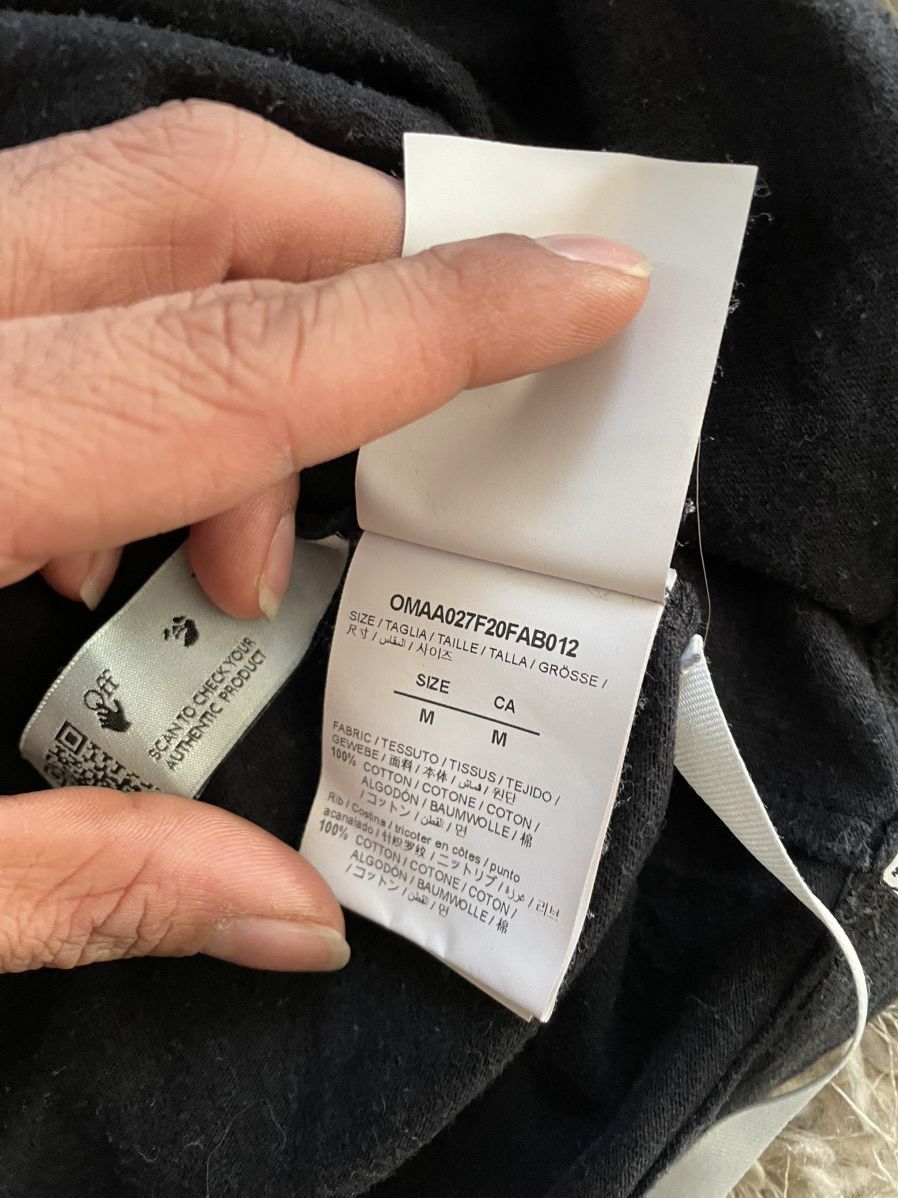 Off-White OFF White Free Wizard Black Tee Size US M / EU 48-50 / 2 - 7 Thumbnail
