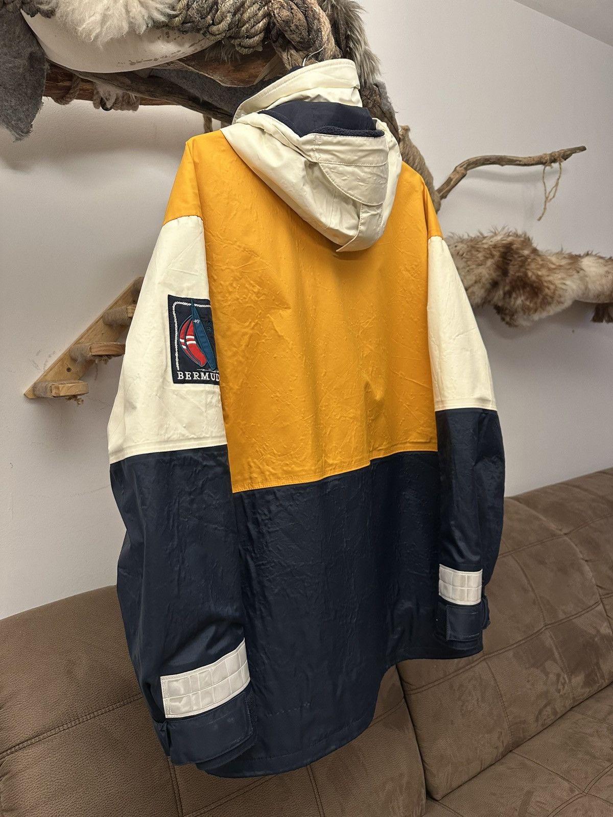 Other Bermudes Match Race Sailing Jacket – 1990s Vintage Size US XXL / EU 58 / 5 - 2 Thumbnail