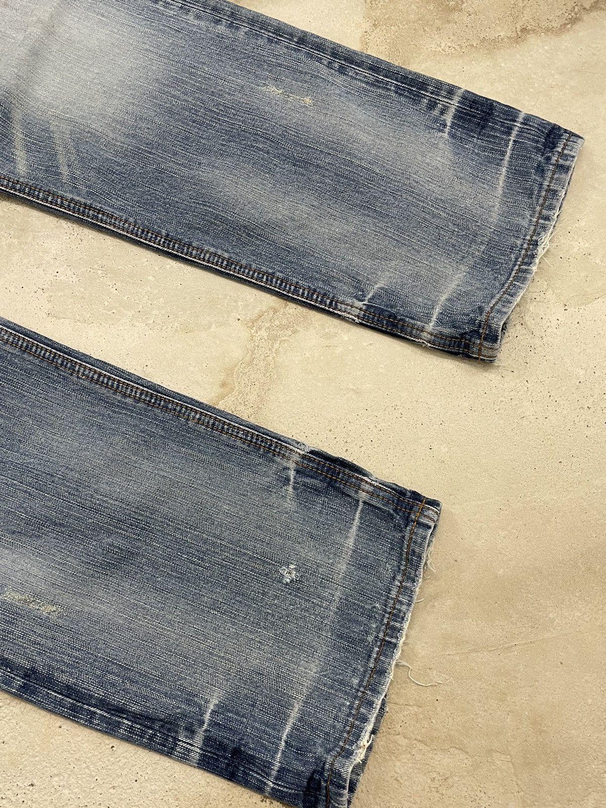 Edwin Edwin XV Vintage Distressed Denim (AE19) Size US 33 - 5 Thumbnail